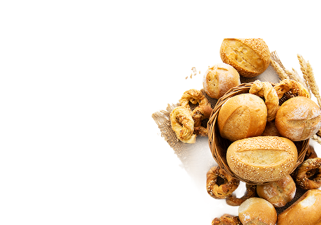 The sacks are filled with grain.